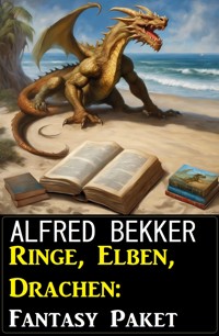 Ringe, Elben, Drachen: Fantasy Paket - Alfred Bekker - E-Book