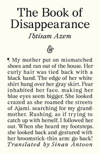 The Book of Disappearance - Ibtisam Azem - E-Book