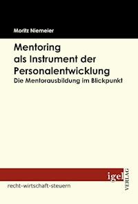 Mentoring als Instrument der Personalentwicklung - Moritz Niemeier - E-Book