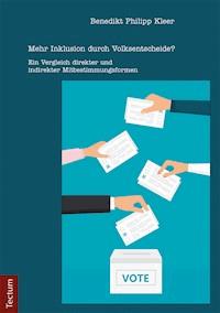 Mehr Inklusion durch Volksentscheide? - Benedikt Philipp Kleer - E-Book