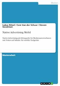 Native Advertising Mobil - Lukas Ritzel - E-Book