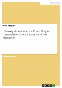 Lebenszyklusorientiertes Controlling in Unternehmen. Die AF Laser s.a.r.l. aus Frankreich - Rike Steyer - E-Book