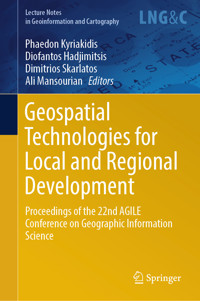 Geospatial Technologies for Local and Regional Development -  - E-Book