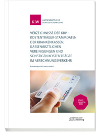 Verzeichnisse der KBV - Stand: 1. Quartal 2026 -  - E-Book