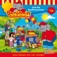Benjamin Blümchen, Folge 116: Benjamin und die Spaßmaschine - Vincent Andreas - Hörbuch
