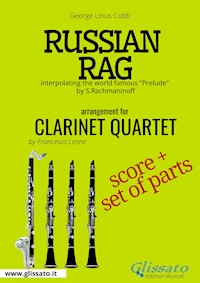 Russian Rag - Clarinet Quartet score & parts - George Linus Cobb - E-Book