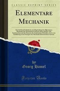 Elementare Mechanik - Georg Hamel - E-Book