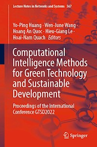Computational Intelligence Methods for Green Technology and Sustainable Development -  - E-Book