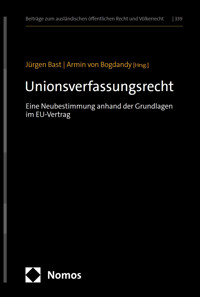 Unionsverfassungsrecht -  - kostenlos E-Book