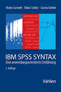 Sarstedt/Schütz, IBM SPSS Syntax - Marko Sarstedt - E-Book