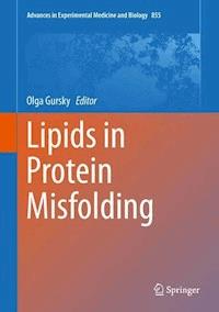 Lipids in Protein Misfolding -  - E-Book