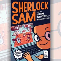 Sherlock Sam and the Digital Detectives on Instanoodlegram - A.J. Low - Hörbuch