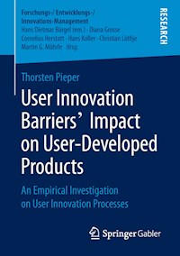 User Innovation Barriers’ Impact on User-Developed Products - Thorsten Pieper - E-Book