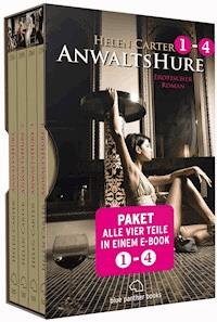 Anwaltshure 1-4 | Erotik Paket Bundle | Alle vier Teile in einem E-Book | 4 Erotische Roman - Helen Carter - E-Book