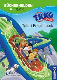 TKKG Junior, Bücherhelden 1. Klasse, Tatort Freizeitpark - Kirsten Vogel - E-Book