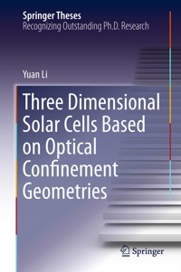 Three Dimensional Solar Cells Based on Optical Confinement Geometries - Yuan Li - E-Book