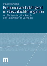 Frauenerwerbstätigkeit in Geschlechterregimen - Inga Halwachs - E-Book