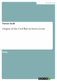 Origins of the Civil War in Sierra Leone - Florian Seidl - E-Book