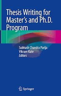 Thesis Writing for Master's and Ph.D. Program -  - E-Book