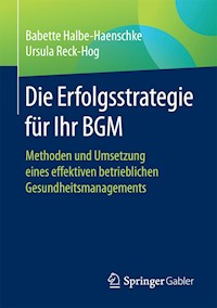 Die Erfolgsstrategie für Ihr BGM - Babette Halbe-Haenschke - E-Book