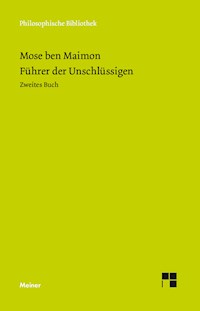Führer der Unschlüssigen - Moses Maimonides - E-Book