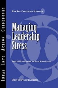 Managing Leadership Stress - Vidula Bal - E-Book