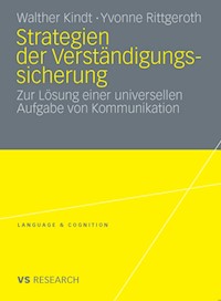 Strategien der Verständigungssicherung - Walther Kindt - E-Book
