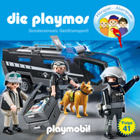 Die Playmos - Das Original Playmobil Hörspiel, Folge 41: Sondereinsatz Geldtransport! - Simon X. Rost - Hörbuch