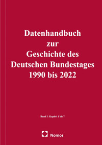 Datenhandbuch zur Geschichte des Deutschen Bundestages 1990 bis 2022 - Michael F. Feldkamp - E-Book