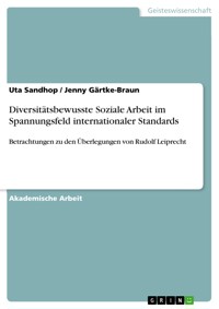 Diversitätsbewusste Soziale Arbeit im Spannungsfeld internationaler Standards - Uta  Sandhop - E-Book