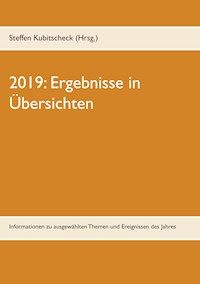 2019: Ergebnisse in Übersichten -  - E-Book