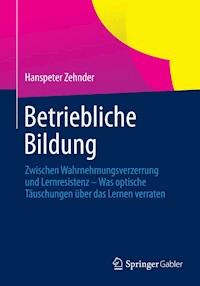 Betriebliche Bildung - Hanspeter Zehnder - E-Book