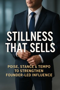 Stillness That Sells: Poise, Stance & Tempo to Strengthen Founder‑Led Influence - Micah Ellison - E-Book
