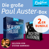 Die große Paul Auster-Box - Die New York-Trilogie + Das Buch der Illusionen (ungekürzt) - Paul Auster - Hörbuch