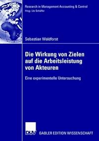 Die Wirkung von Zielen auf die Arbeitsleistung von Akteuren - Sebastian Waldforst - E-Book