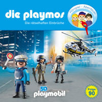 Die Playmos - Das Original Playmobil Hörspiel, Folge 90: Die rätselhaften Einbrüche - Christoph Dittert - Hörbuch