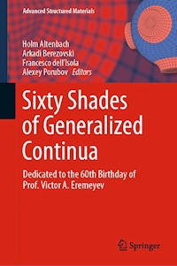 Sixty Shades of Generalized Continua -  - E-Book