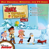 12: Winter auf Nimmerland / Hook auf dem Eis / Ei-Ei-Eiskaltes Nimmerland / Jakes Pinguin-Freund (Hörspiel zur Disney TV-Serie) - Mark Drop - Hörbuch