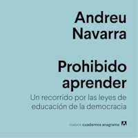 Prohibido aprender - Andreu Navarra - Hörbuch