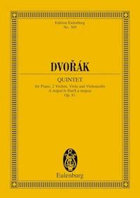 Quintet A major - Antonín Dvořák - E-Book