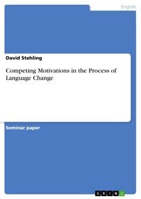 Competing Motivations in the Process of Language Change - David Stehling - E-Book
