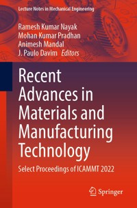 Recent Advances in Materials and Manufacturing Technology -  - E-Book