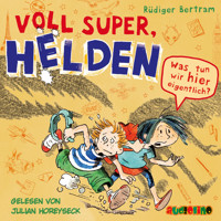 Was tun wir hier eigentlich? - Voll super, Helden 2 - Rüdiger Bertram - Hörbuch