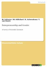 Entrepreneurship and Gender - M. Schlesier - E-Book