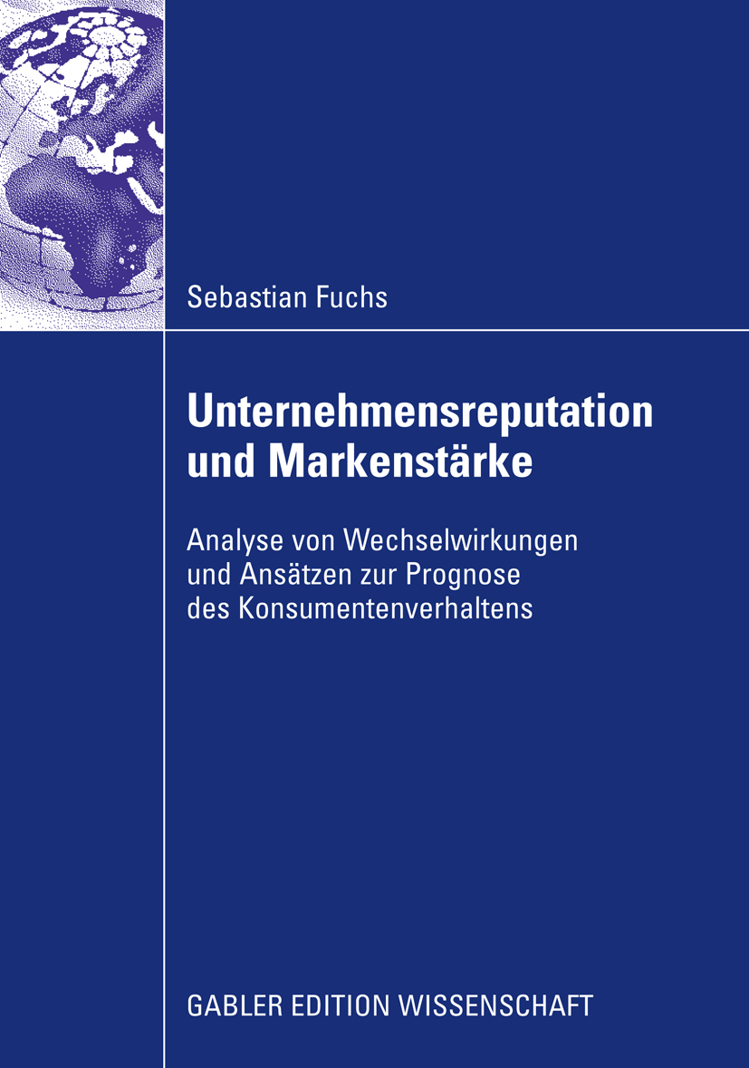 Unternehmensreputation und Markenstärke - Sebastian Fuchs - E-Book