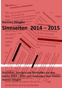 Sinnseiten 2014 - 2015 - Hannes Stiegler - E-Book