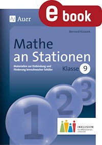 Mathe an Stationen 9 Inklusion - Bernard Ksiazek - E-Book