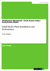Small Hydro Plant Installation and Performance - Shubhankar Bhowmick - E-Book
