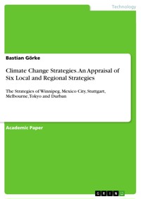 Climate Change Strategies. An Appraisal of Six Local and Regional Strategies - Bastian Görke - E-Book