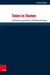 Taten in Texten - Andrea Beyer - E-Book